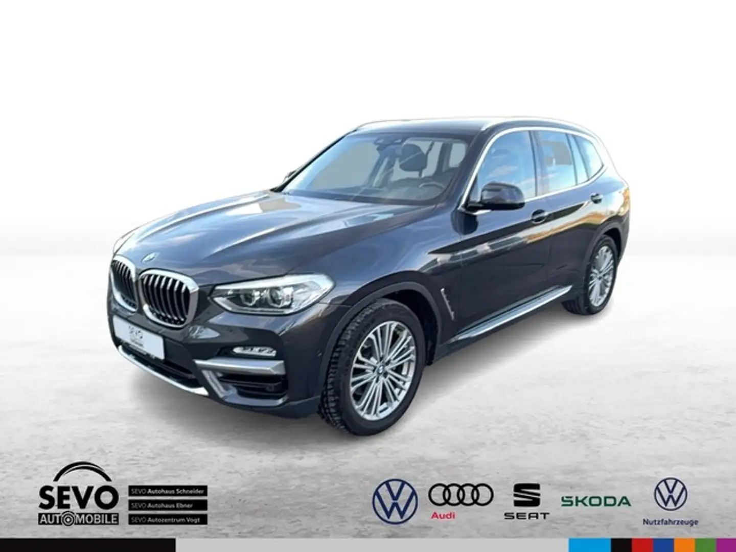 BMW X3 20i xDrive Luxury Line Grau - 1