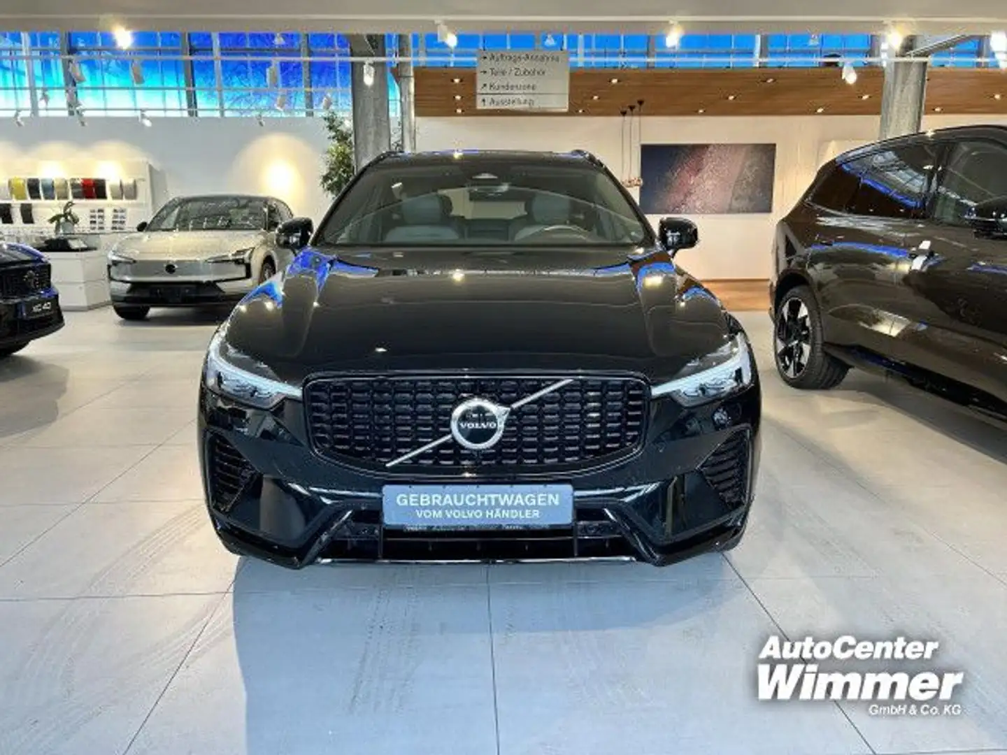 Volvo XC60 T6 AWD Recharge R-Design AHK+ Licht+Xenium+Pa Black - 2
