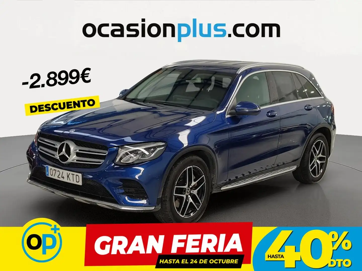 Mercedes-Benz GLC 220 220d 4Matic Aut. Azul - 1