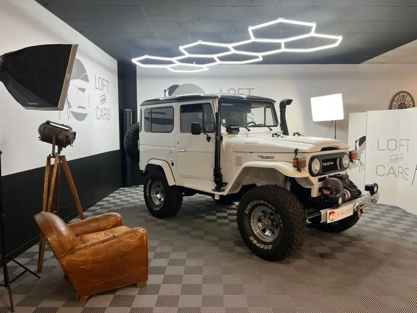 Toyota Land Cruiser FJ Weiß - 1