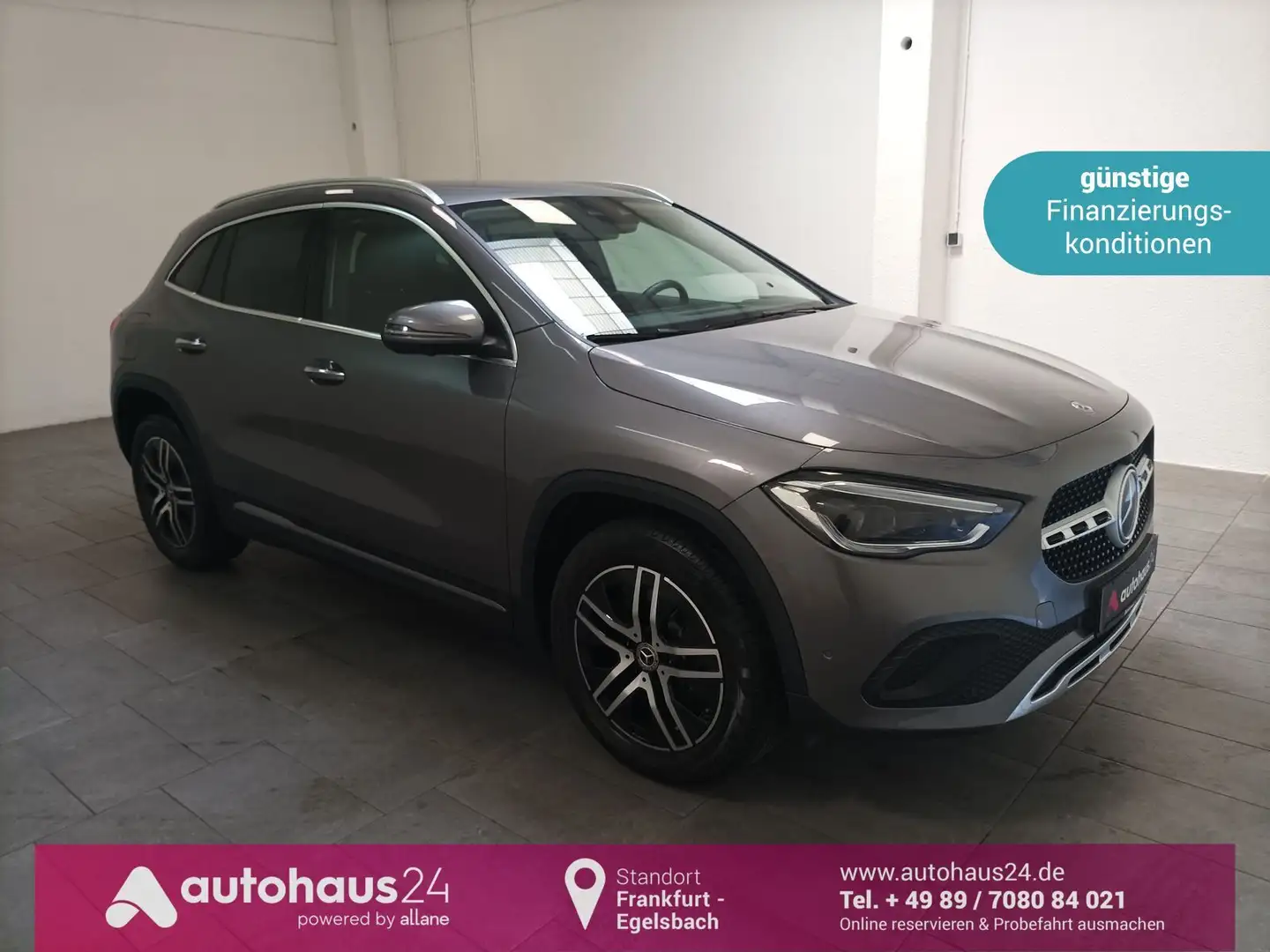 Mercedes-Benz GLA 250 e Progressive Navi|HUD|360°|Lenkrhzg. Gris - 1
