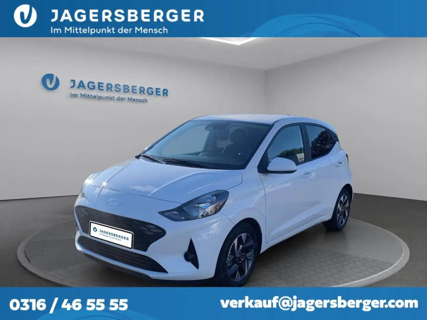 Hyundai i10 1,0 GO PLUS Weiß - 1