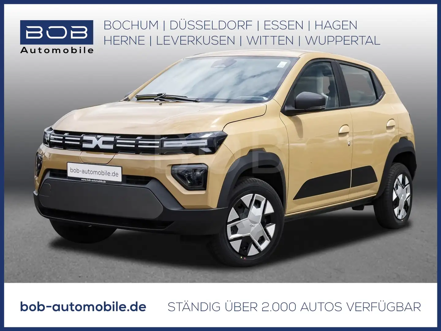 Dacia Spring Expression ELECTRIC 45 PDC KLIMA BT USB Bej - 1