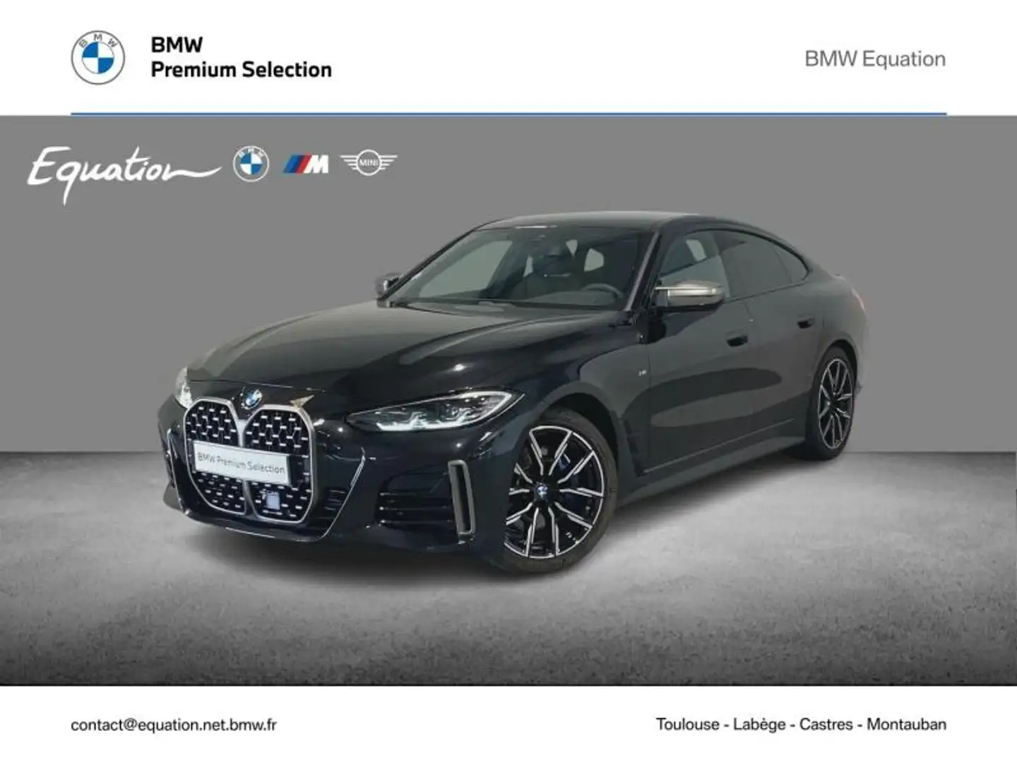 BMW 440 M440iA xDrive 374ch M Performance Noir - 1