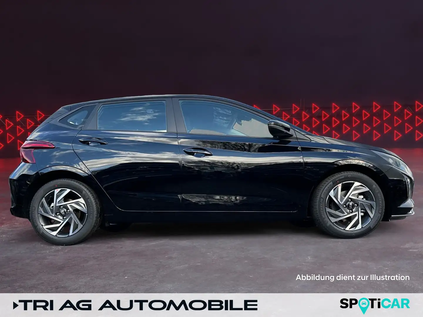 Hyundai i20 Trend Komfortpaket Navi Sitzheizung Einparkh Negro - 2