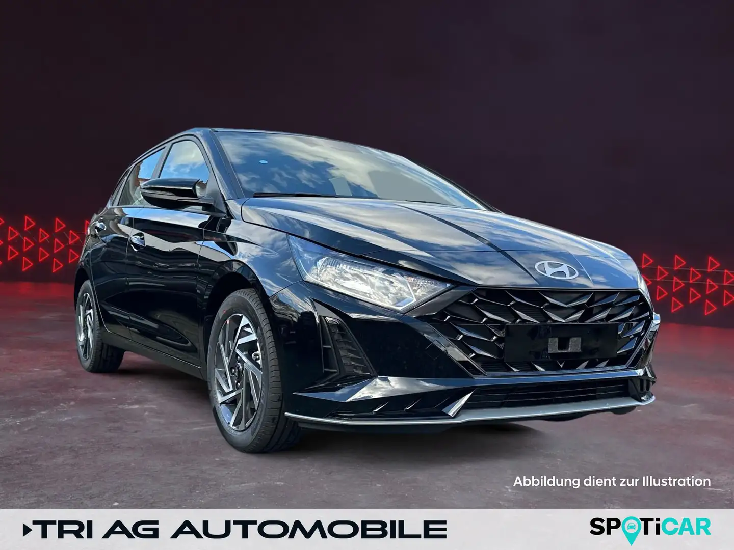 Hyundai i20 Trend Komfortpaket Navi Sitzheizung Einparkh Negro - 1
