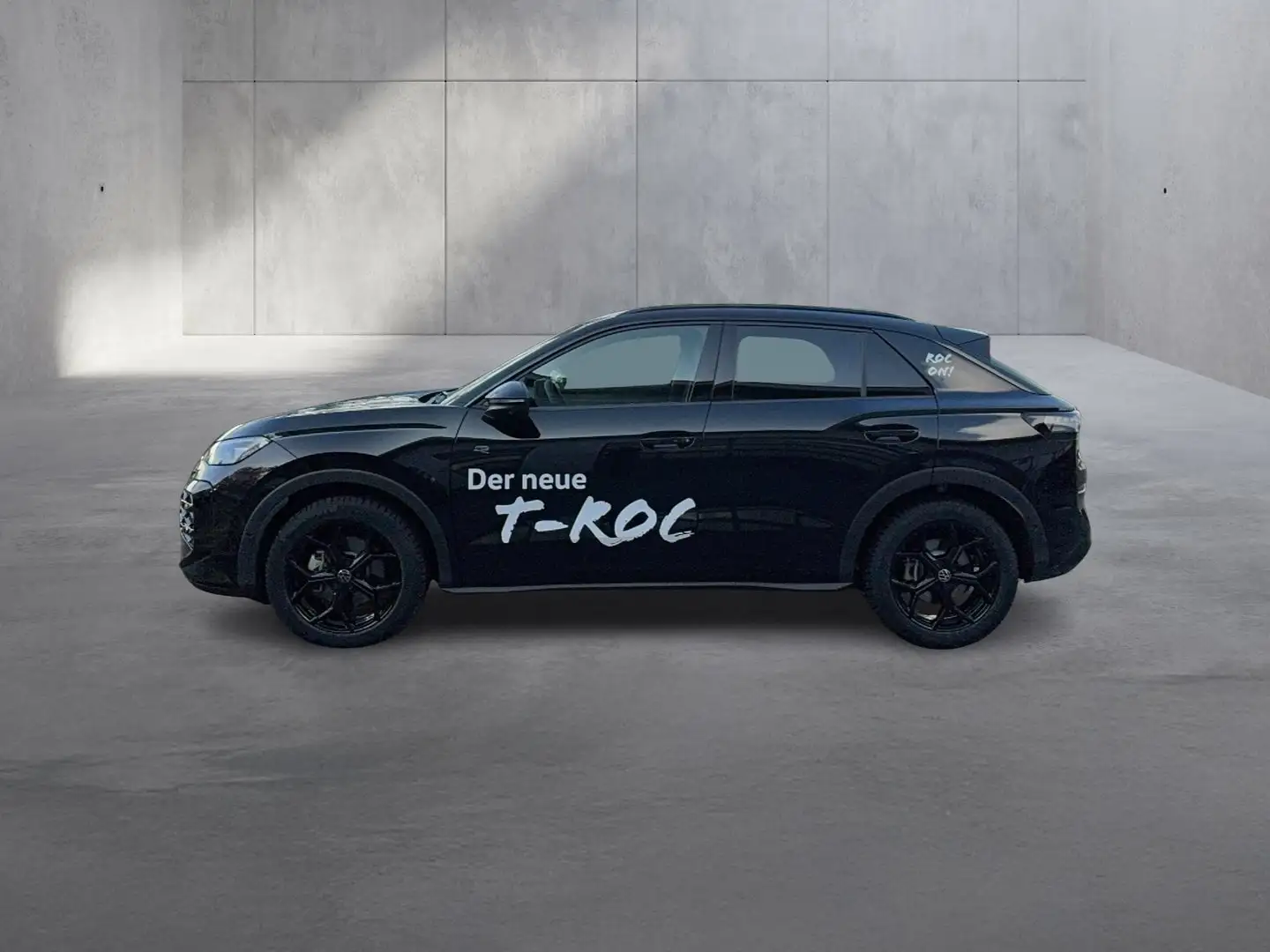 Volkswagen T-Roc R-Line eTSI DSG Schwarz - 2