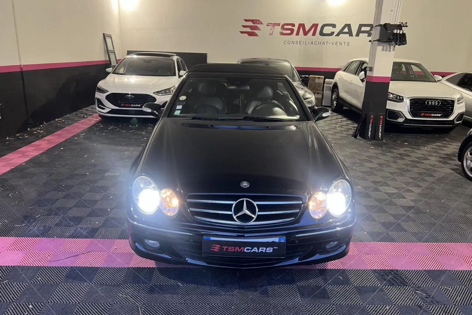 Mercedes-Benz CLK CLASSE Cabriolet 320 CDI - BVA G-Tronic CABRIOLET  Schwarz - 2