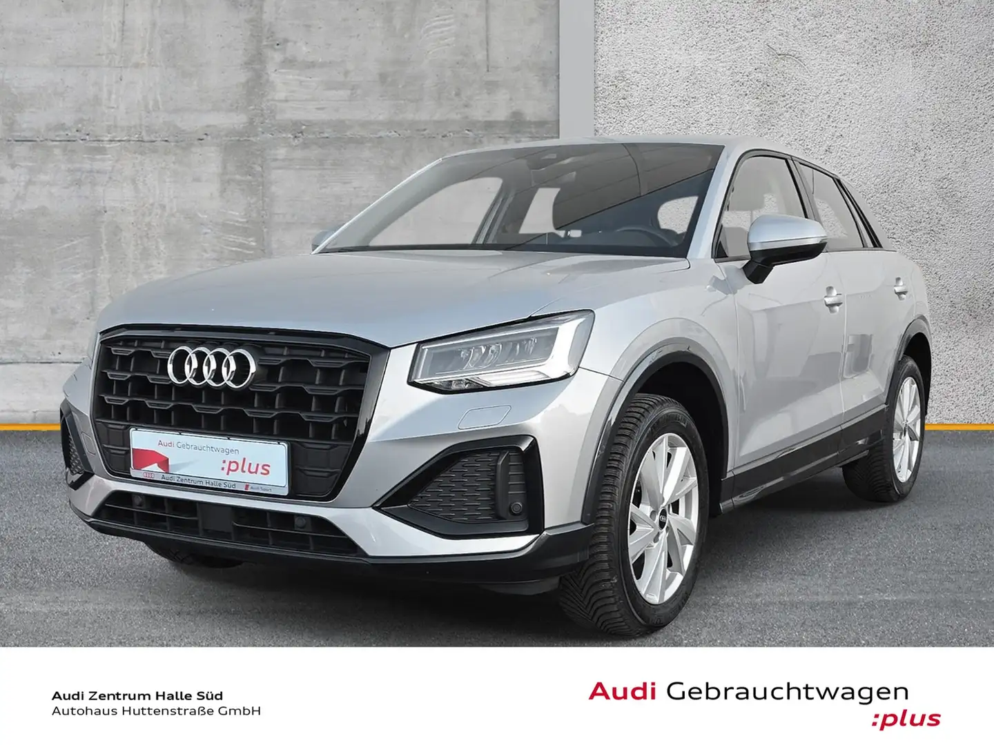 Audi Q2 35 TFSI S tronic advanced LED LEDER NAVI Silber - 1
