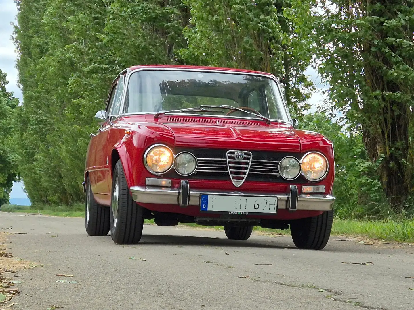 Alfa Romeo Giulia Super Biscione Rot - 1