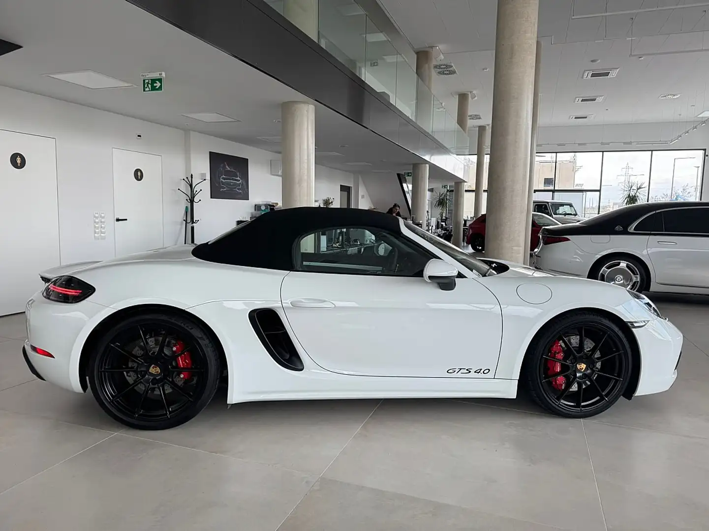 Porsche 718 Boxter GTS 4.0 PDK *BOSE*ALCANTARA*SPORT CHRONO* Blanc - 2
