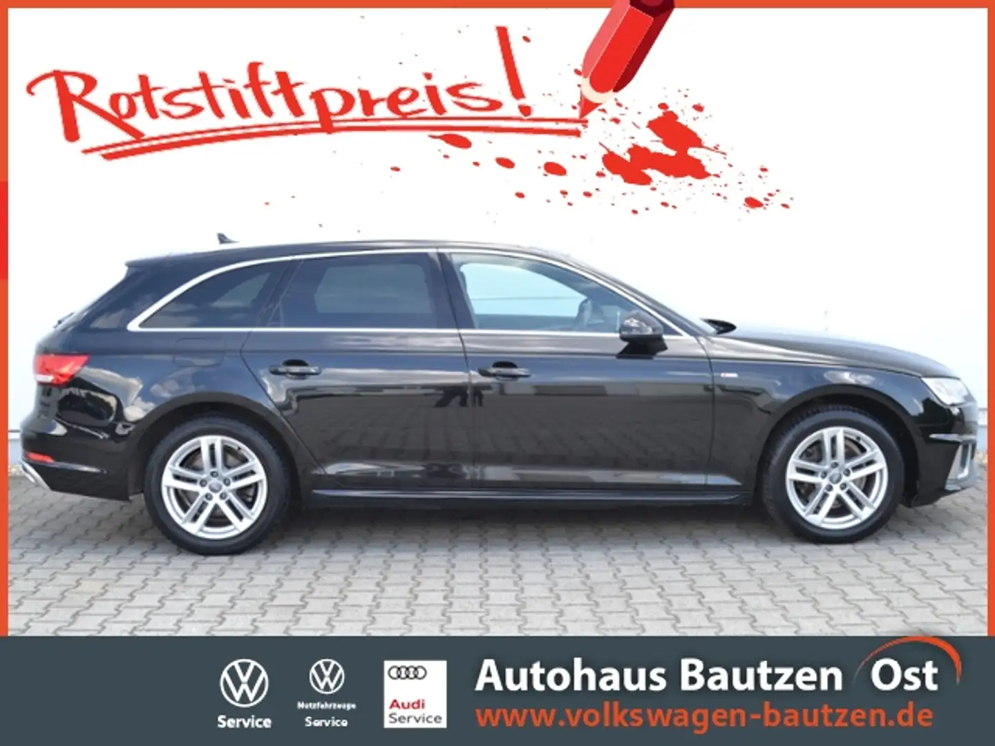 Audi A4 Avant Sport 40 TFSI S-tronic S-line Exter. XENON/ Schwarz - 1