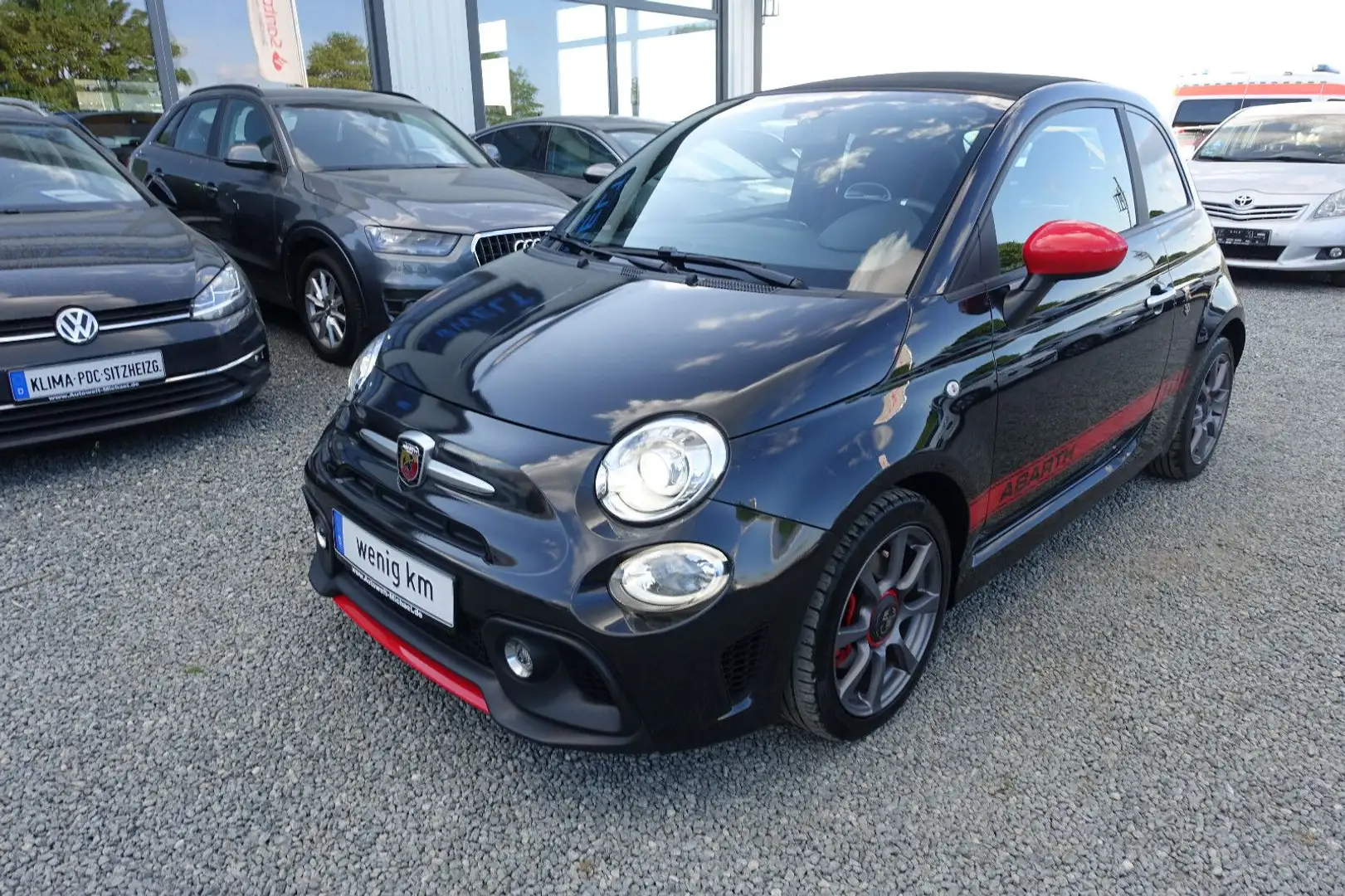 Abarth 595 Cabrio KLIMAAUT NAVI APP DAB el.Faltdach 16' Schwarz - 2
