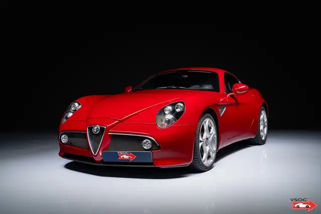 Alfa Romeo 8C Competizione - 'Rosso Alfa' with black leather