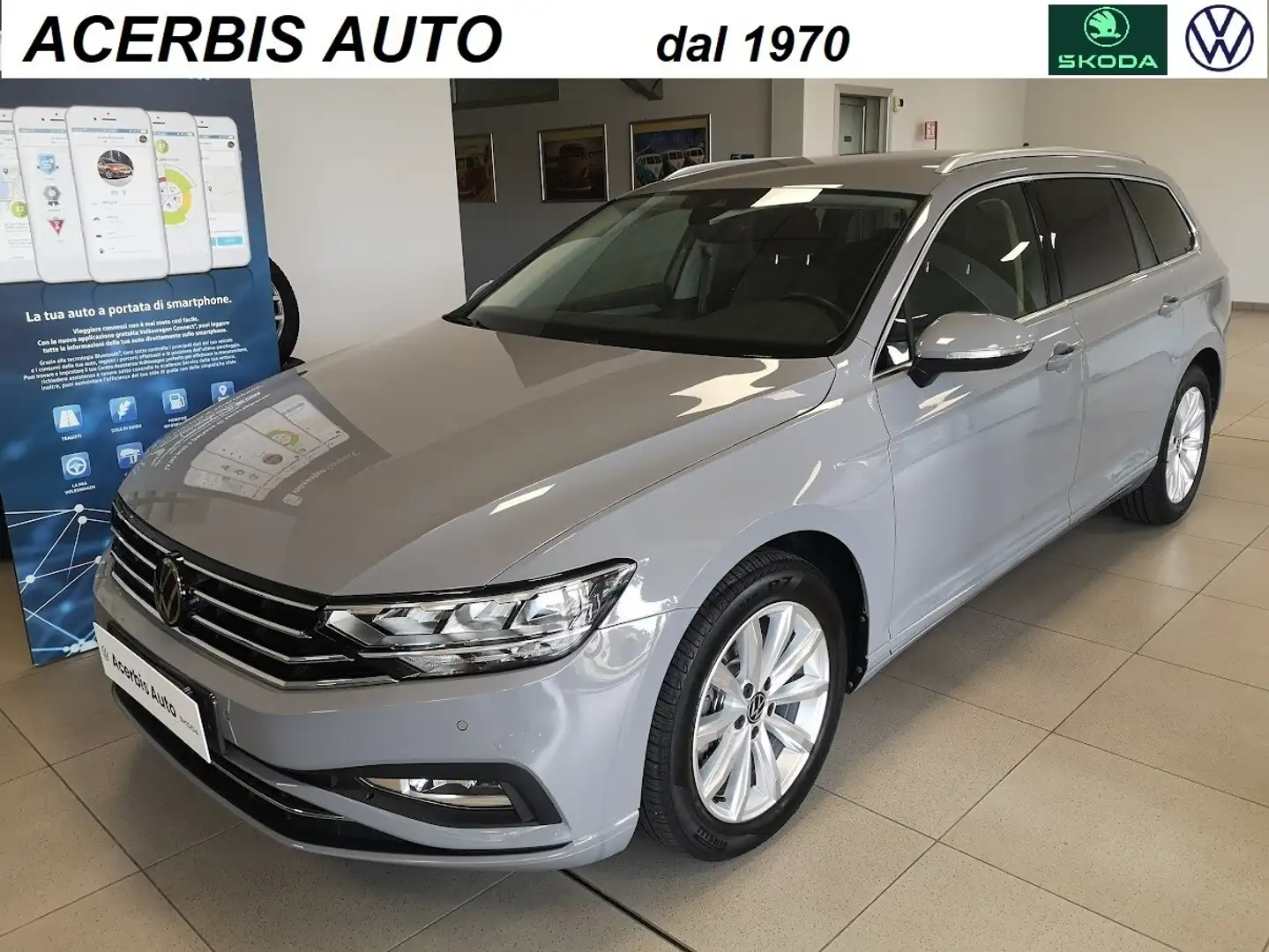 Volkswagen Passat Passat Variant 2.0 TDI SCR EVO DSG Business NAVI - Grigio - 1