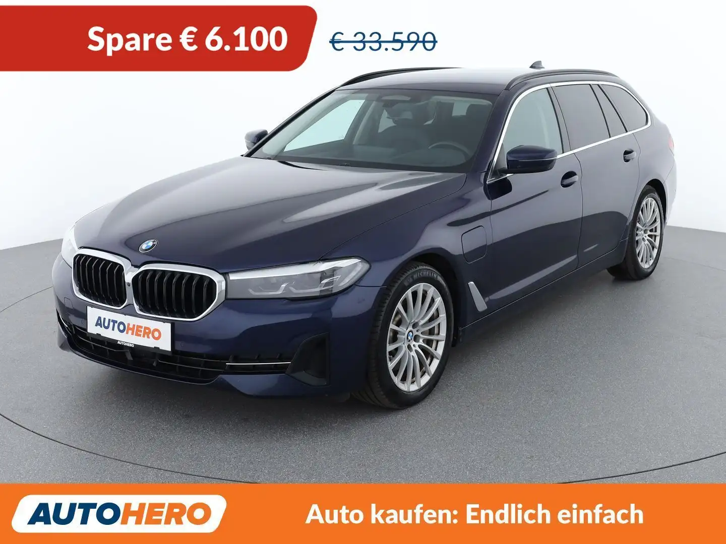 BMW 530 530e xDrive Blau - 1