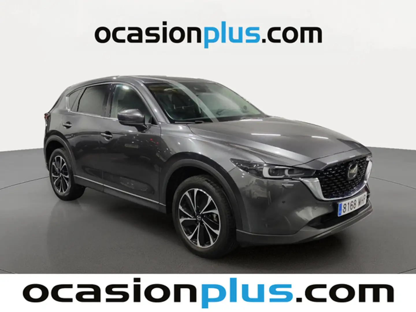 Mazda CX-5 2.0 e-Skyactiv-G MHEV Exclusive-Line 2WD Aut. 121k Gris - 2
