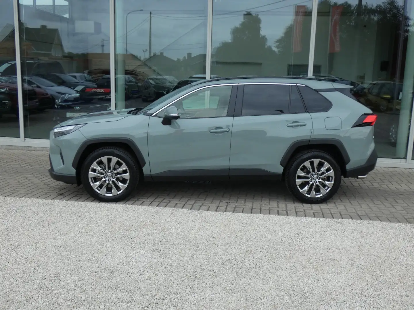 Toyota RAV 4 hybrid AWD Premium +Zetelventilatie LEDER Trekhaak Vert - 1
