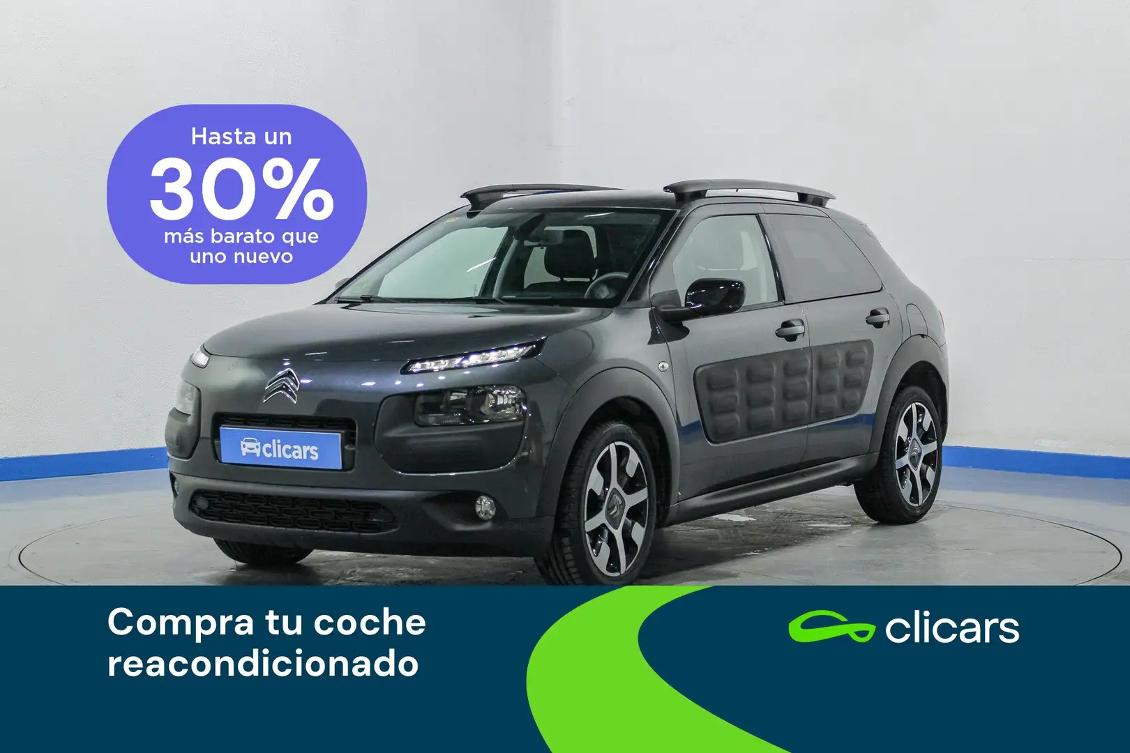 Citroen C4 Cactus 1.2 PureTech Feel Edition 82 Gris - 1