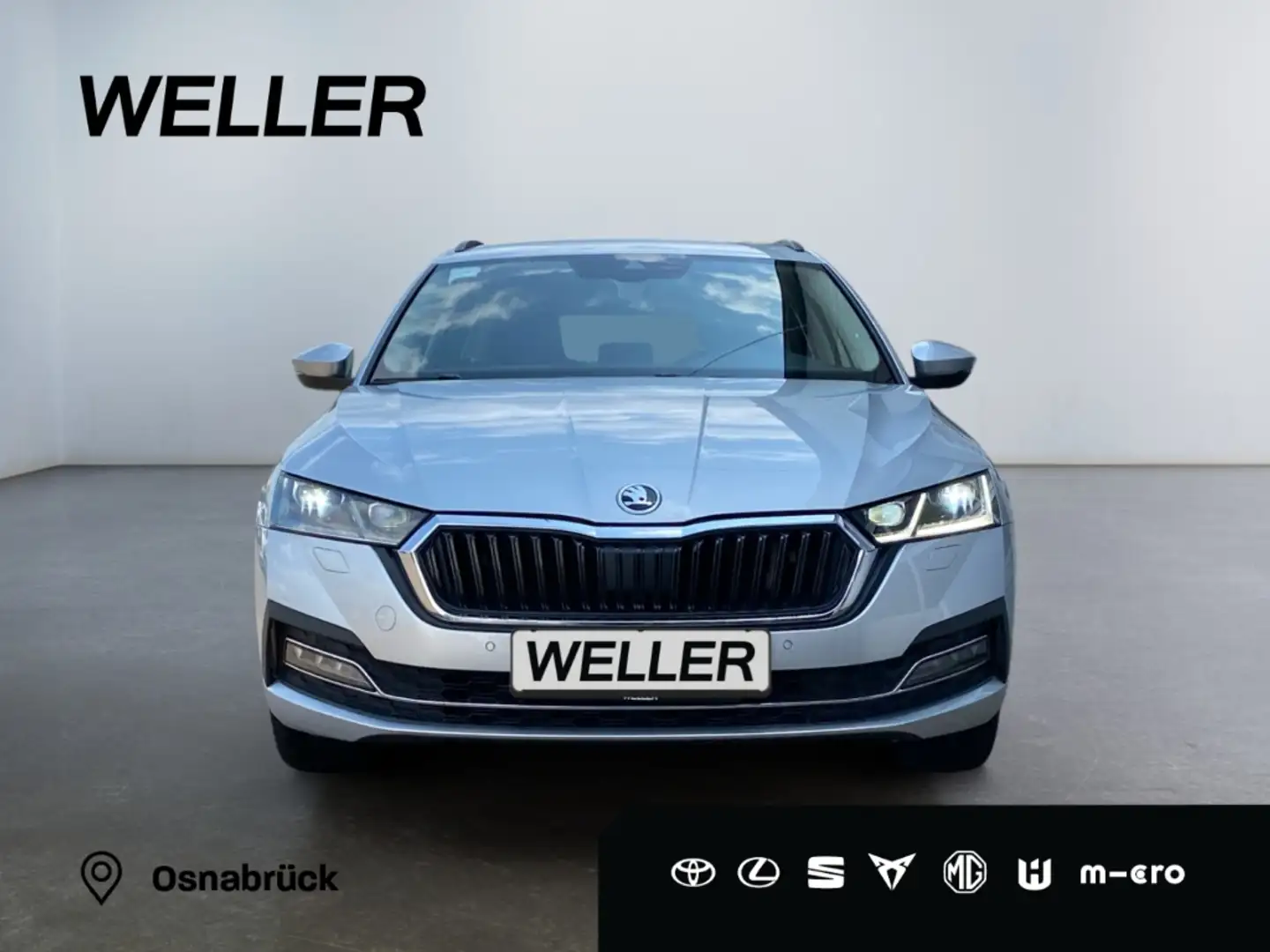 Skoda Octavia Combi 2.0 TDI DSG Style *Canton*Kamera*el Heck* Argent - 2