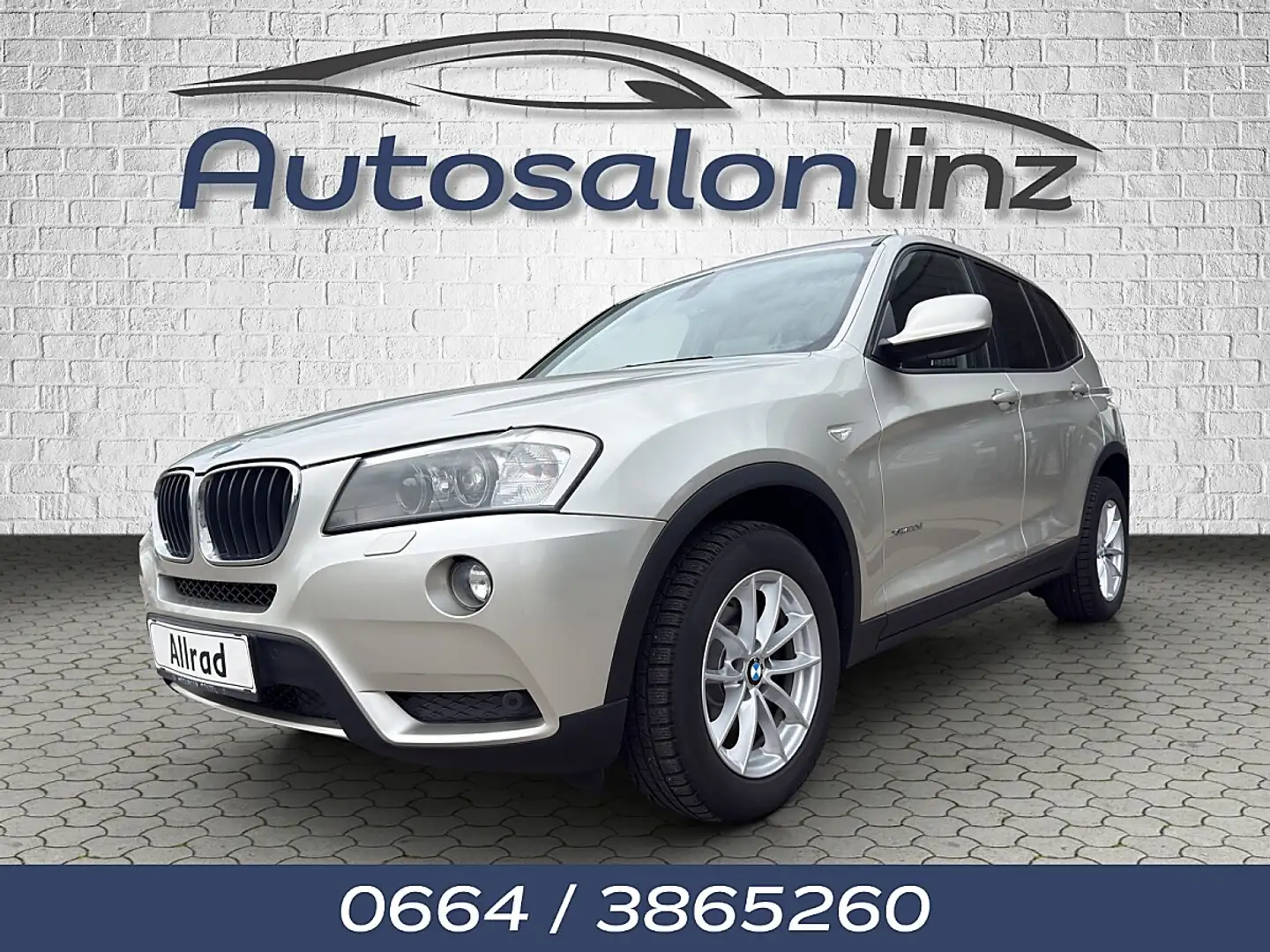 BMW X3 xDrive20d Österreich-Paket Aut. Silber - 1