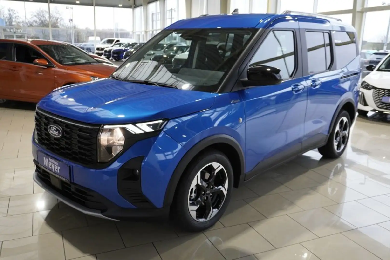 Ford Tourneo Courier Active 1,0 125PS Aut.Navi/ACC/Kamera/Winterp.    * Blau - 1