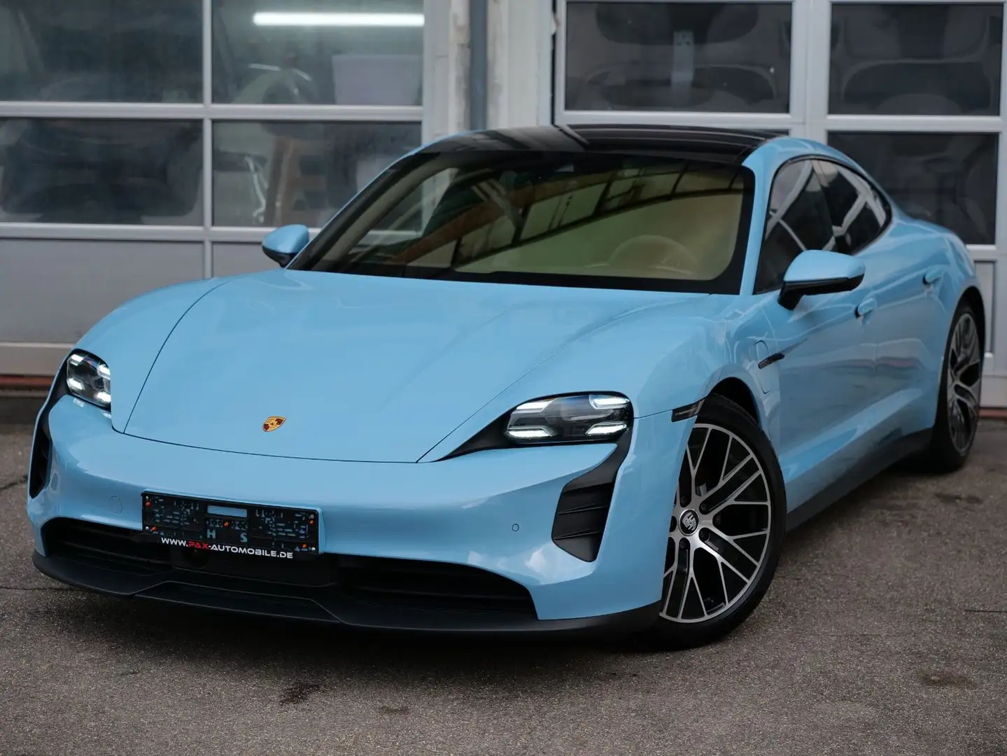 Porsche Taycan 4S SPORT DESIGN+INNO+PASSANGE SCREEN+PANO Blue - 1