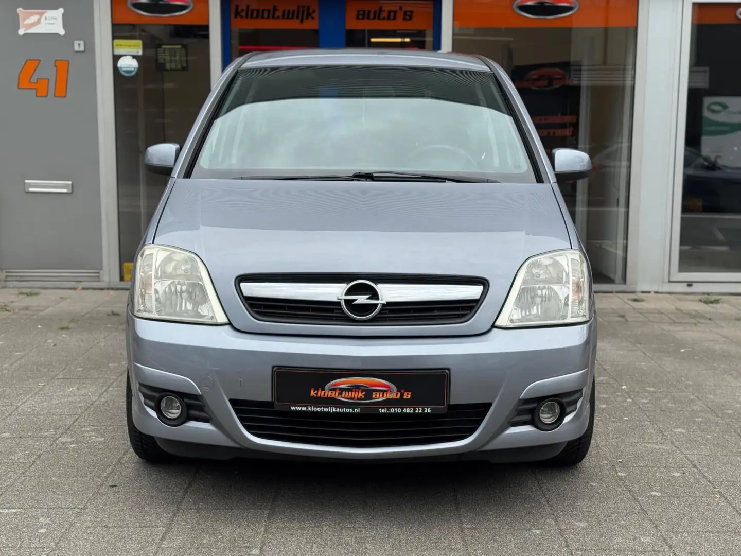 Opel Meriva 1.6 Cosmo Airco Cruise LM NAP Nw APK Grijs - 2