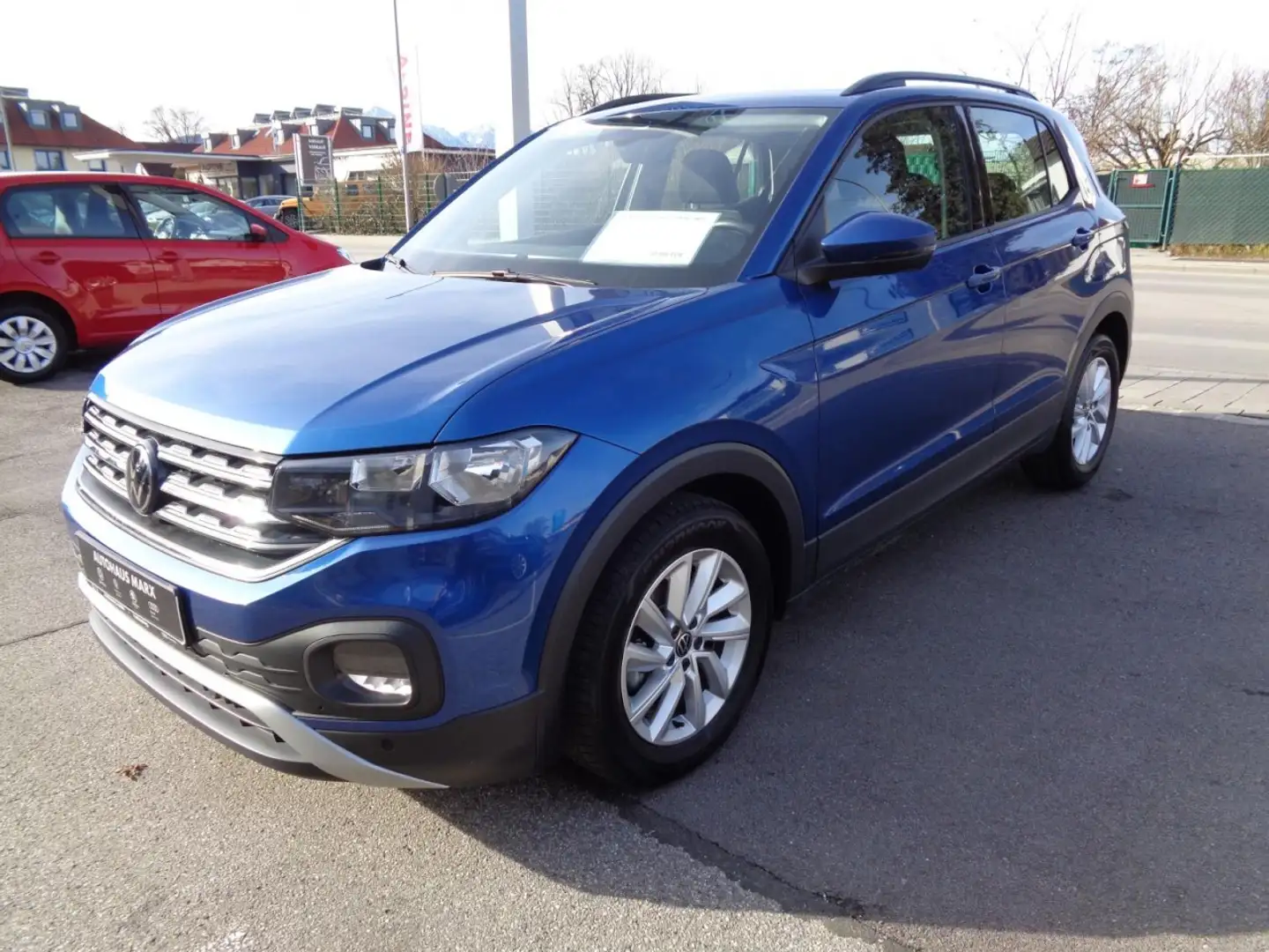 Volkswagen T-Cross 1,0 TSI (ACC+AppConnect,DAB+) Klima Einparkhilfe Bleu - 2