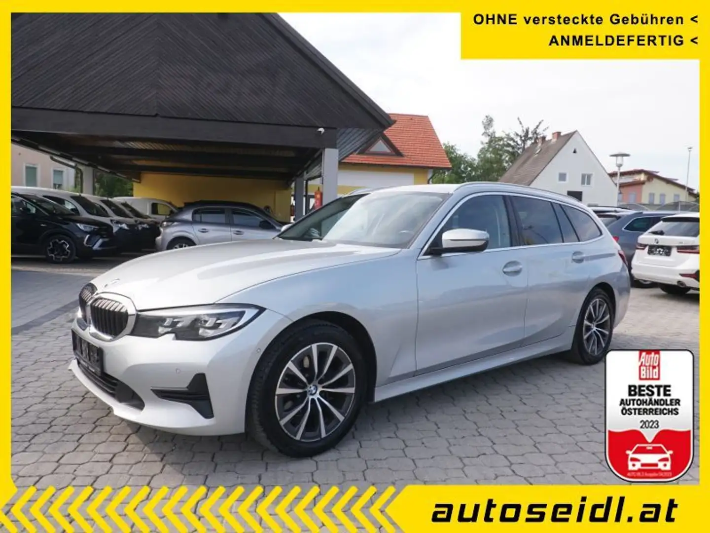 BMW 316 d Touring Aut. *LED+NAVI* Gümüş rengi - 1