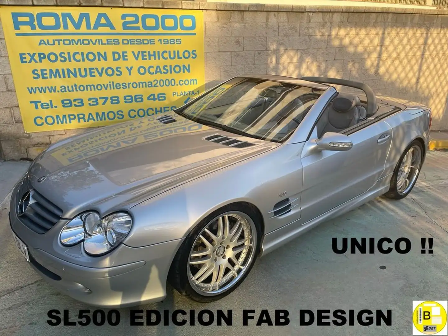 Mercedes-Benz SL 500 FAB DESIGN SERIE LIMITADA UNICO !! Argent - 1
