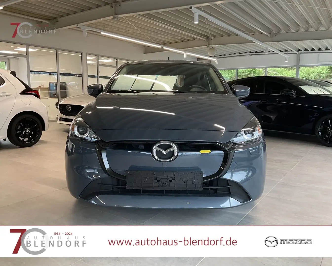 Mazda 2 Center-Line 90 Automatik Carplay|Sitzheizung|LED Gris - 1
