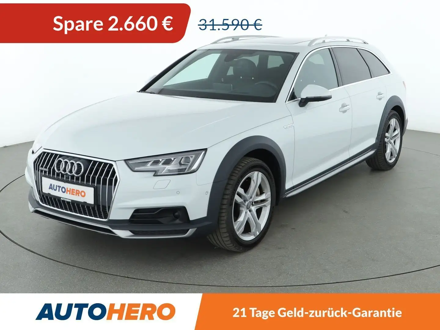 Audi A4 allroad 45 TFSI quattro Aut.*NAVI*360*ACC* Weiß - 1