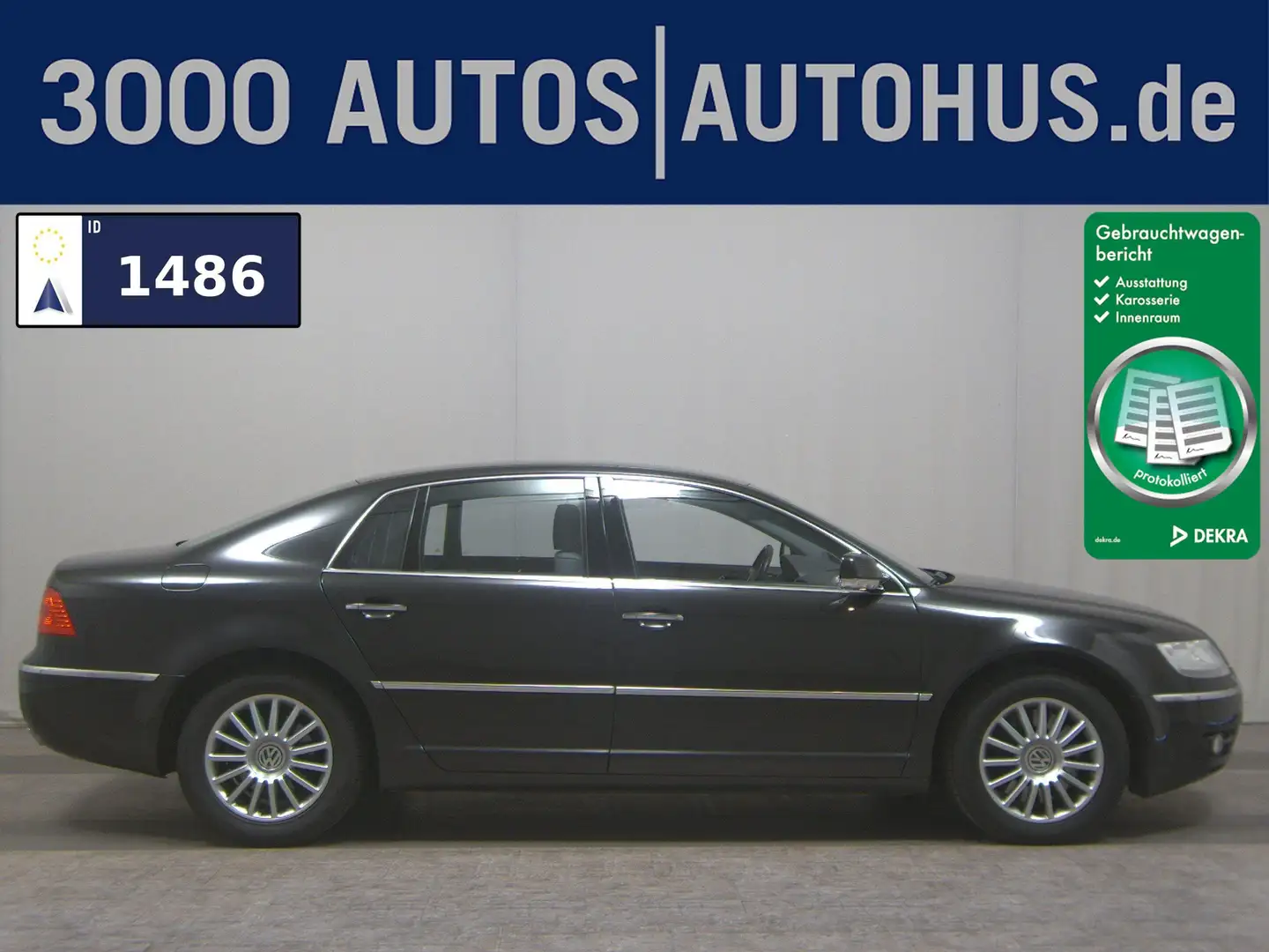 Volkswagen Phaeton 4.2 V8 4M Leder Navi Xenon PDC Shz Negro - 1