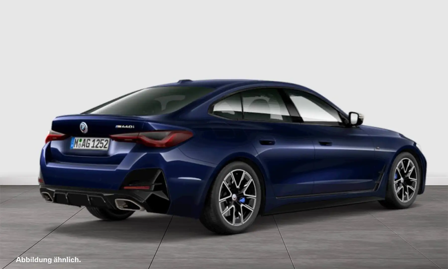 BMW 440 M440i xDrive M SPORT+H/K+HuD+DA PROF+360° Blau - 2