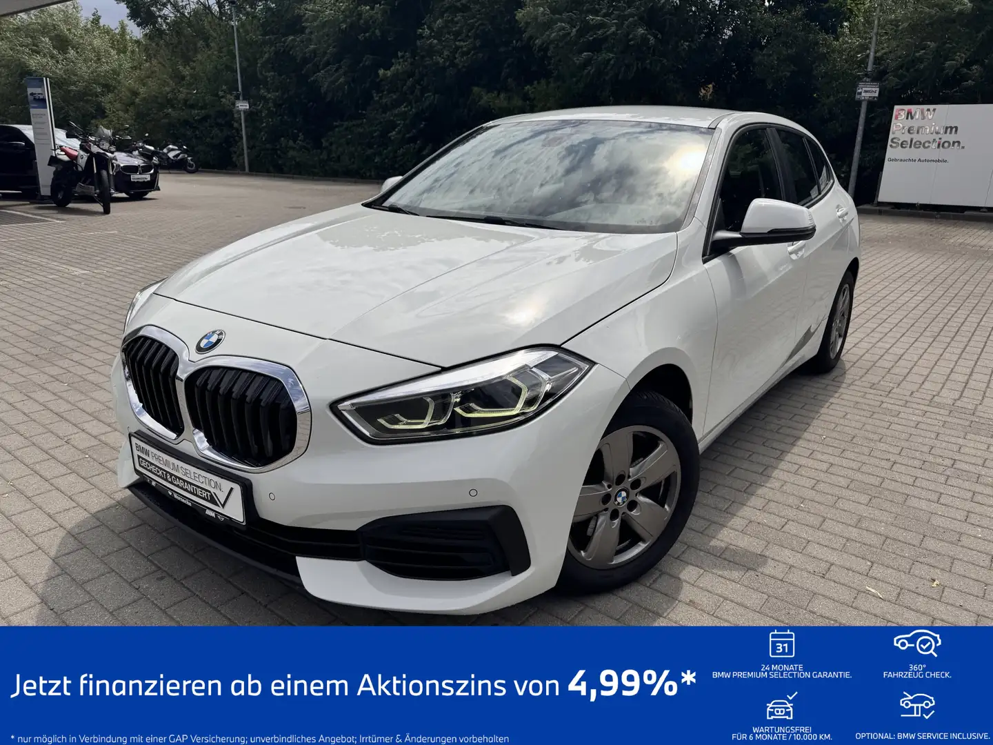 BMW 116 d Aut. Advantage LED Wit - 1