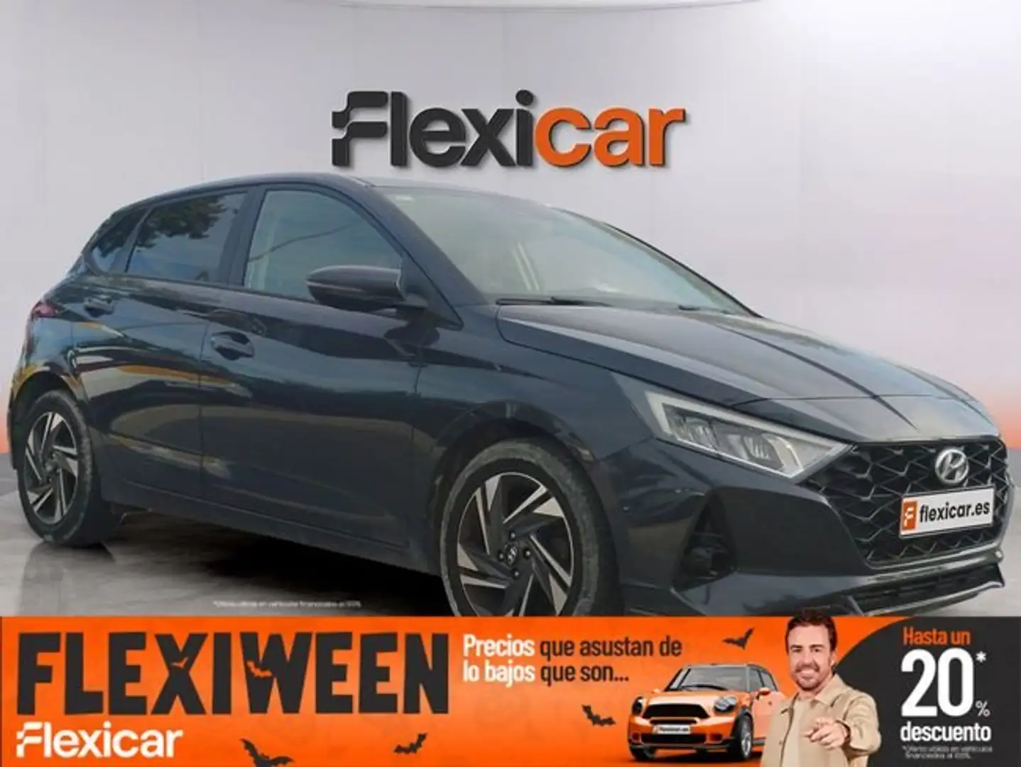 Hyundai i20 1.0 TGDI Klass 100 Gris - 1
