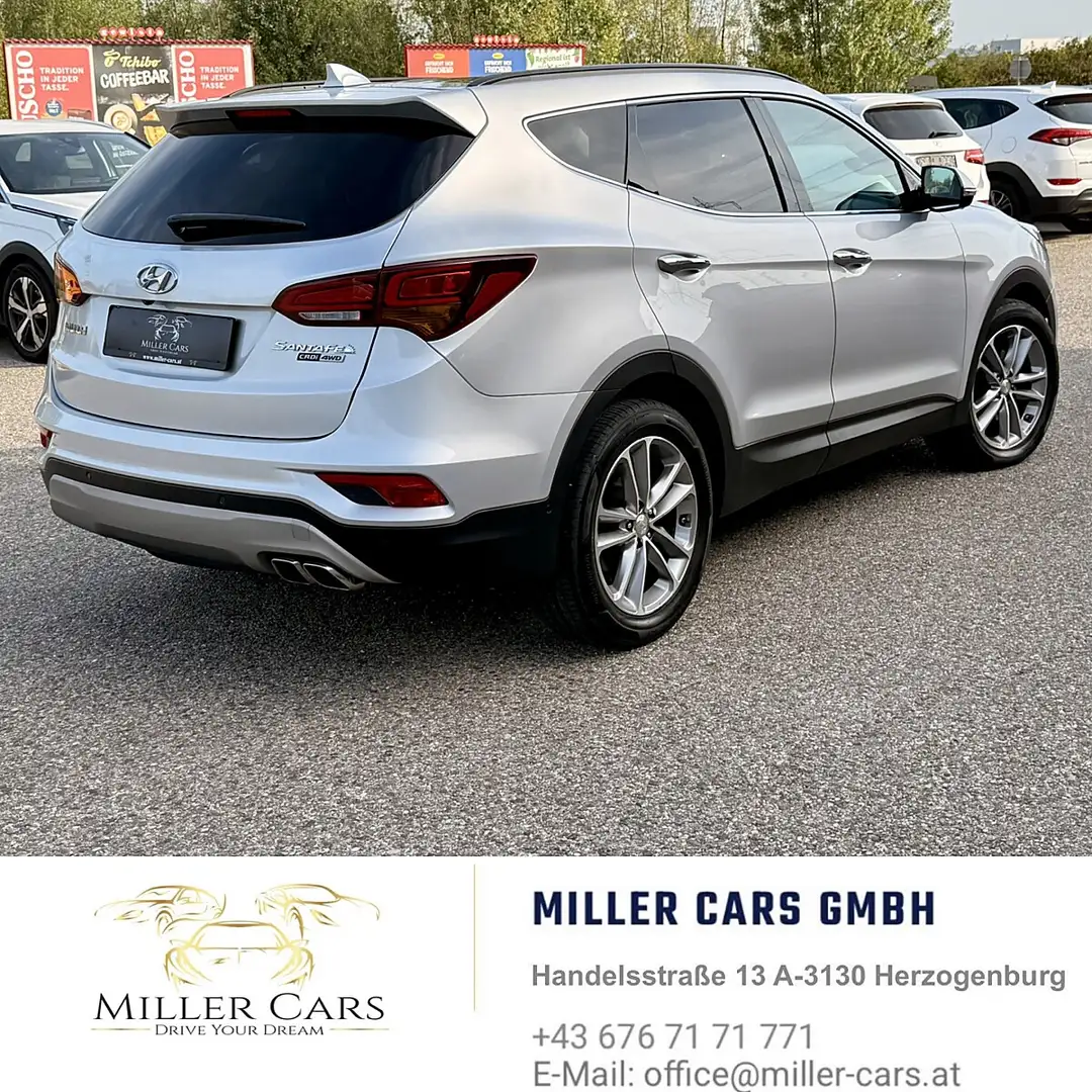 Hyundai SANTA FE Santa Fe 2,2 CRDi 4WD Start-Stopp Aut. Platin*S... Grau - 2