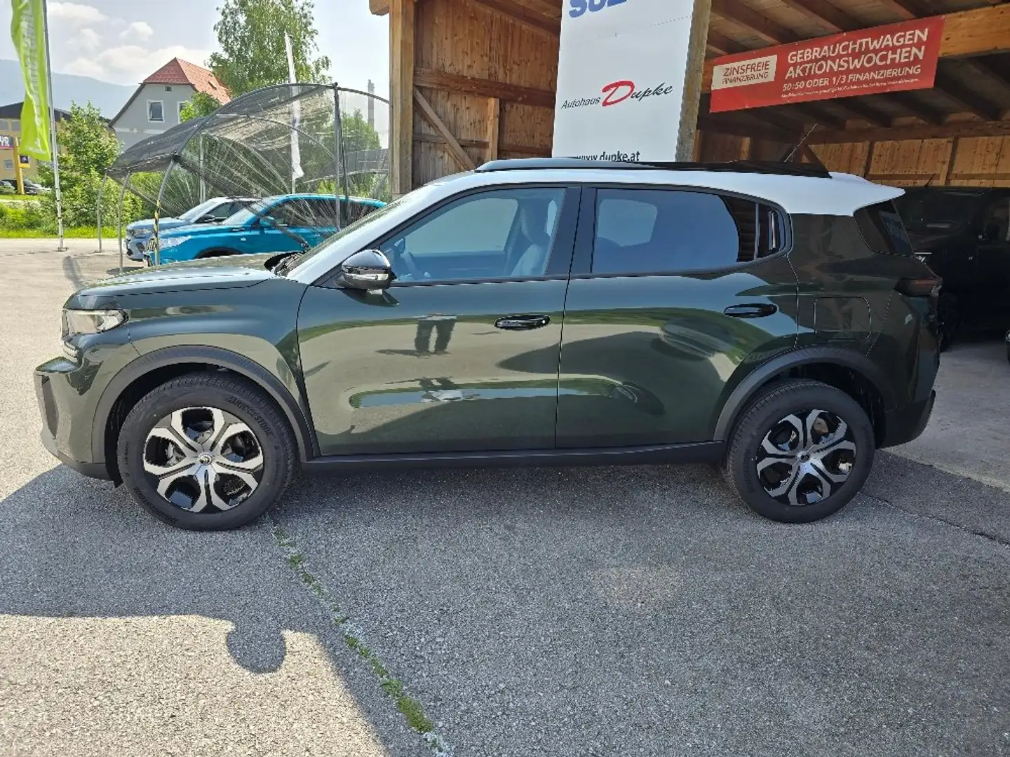Citroen C3 Aircross Turbo 100 MT6 Pack Plus Grün - 2