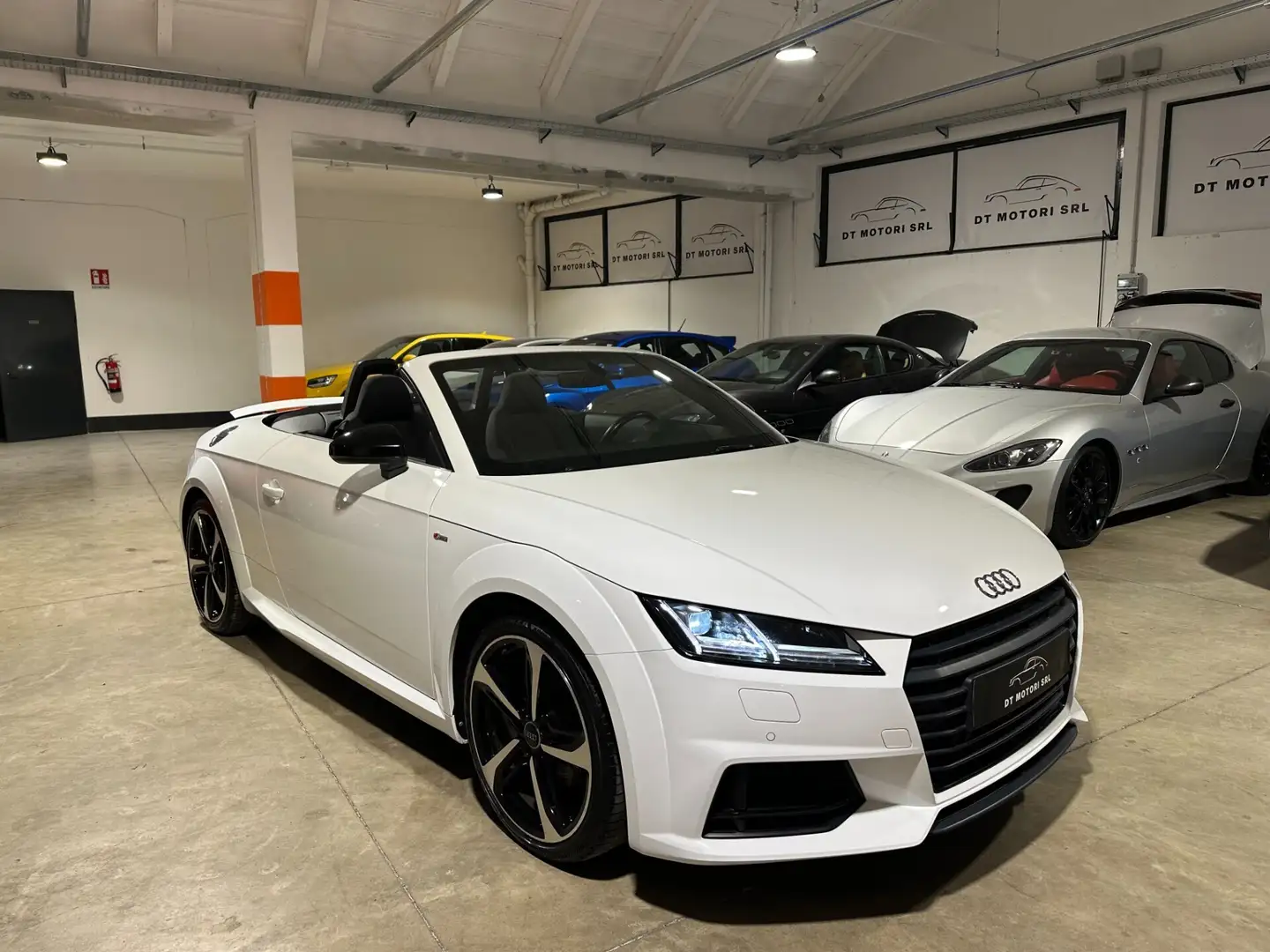 Audi TT Roadster 1.8 TFSI S tronic S line CABRIO -CERCHI 1 Bianco - 1