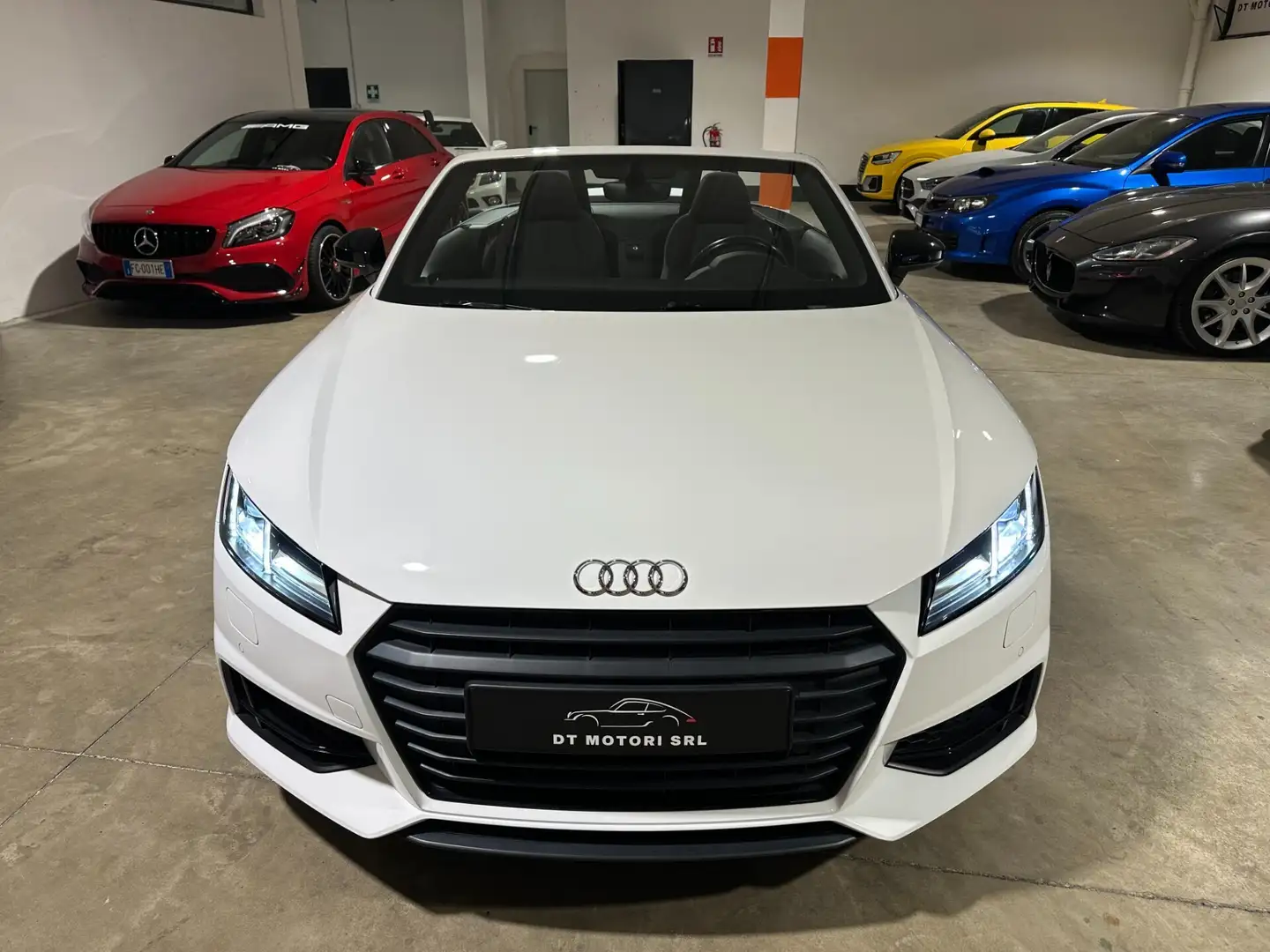 Audi TT Roadster 1.8 TFSI S tronic S line CABRIO -CERCHI 1 Bianco - 2