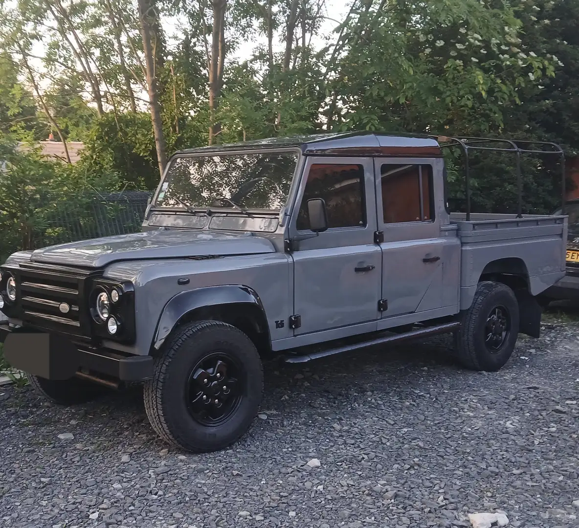 Land Rover Defender 130 double cabine Gris - 1
