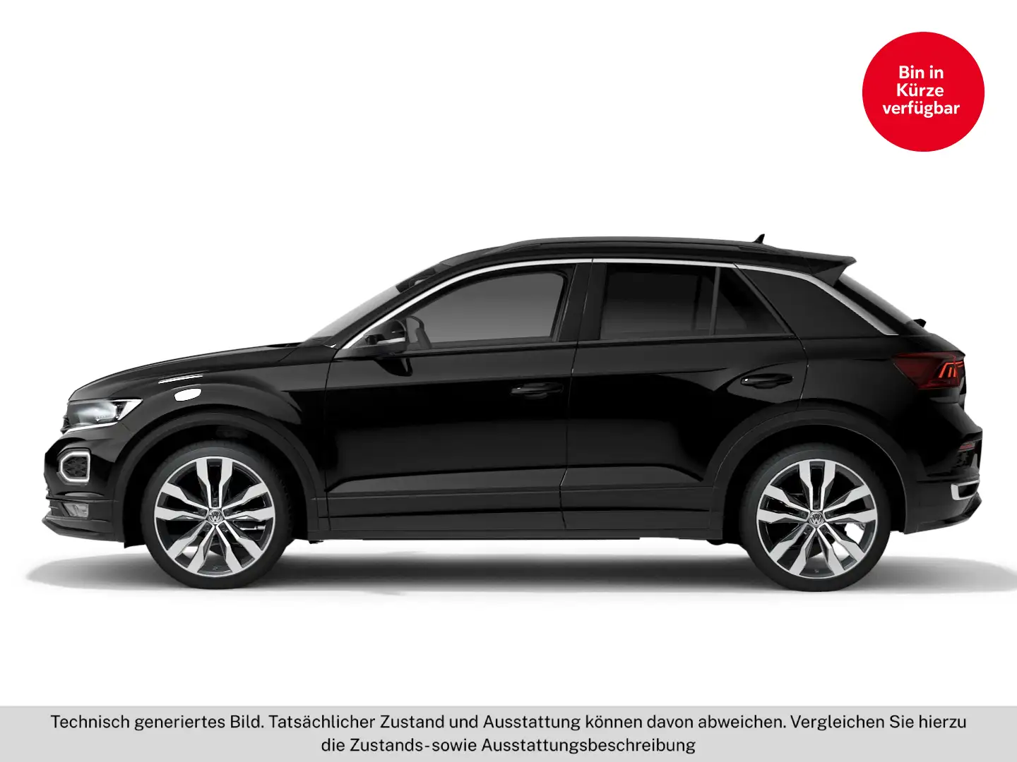 Volkswagen T-Roc Design TSI Schwarz - 2
