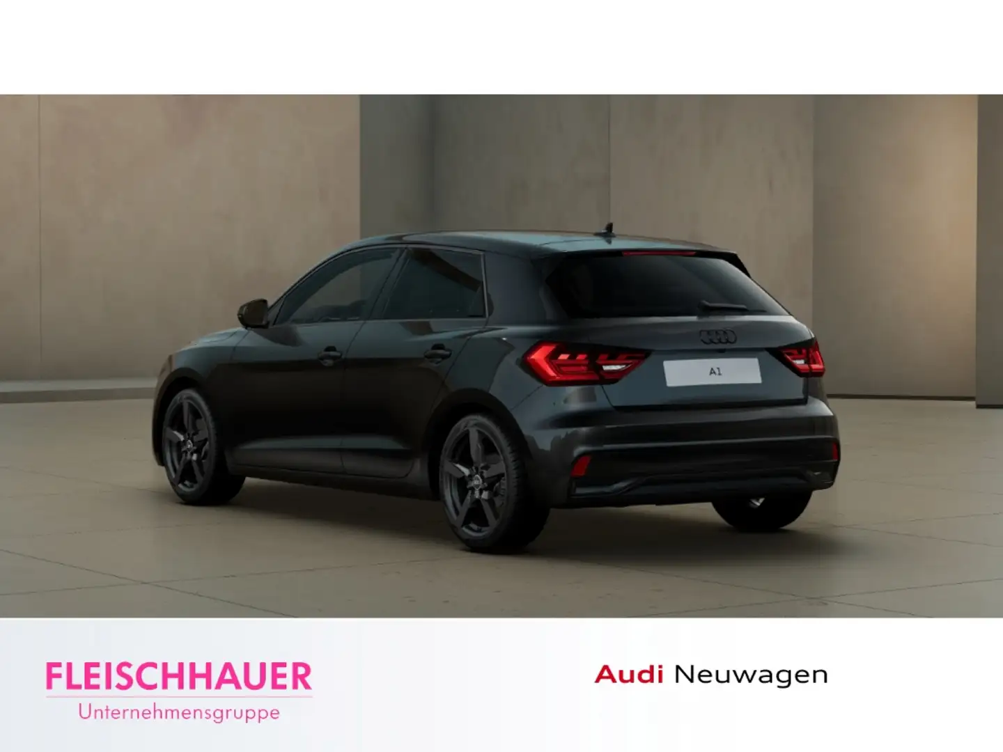 Audi A1 Sportback advanced 30 TFSI S tronic Schwarz - 2