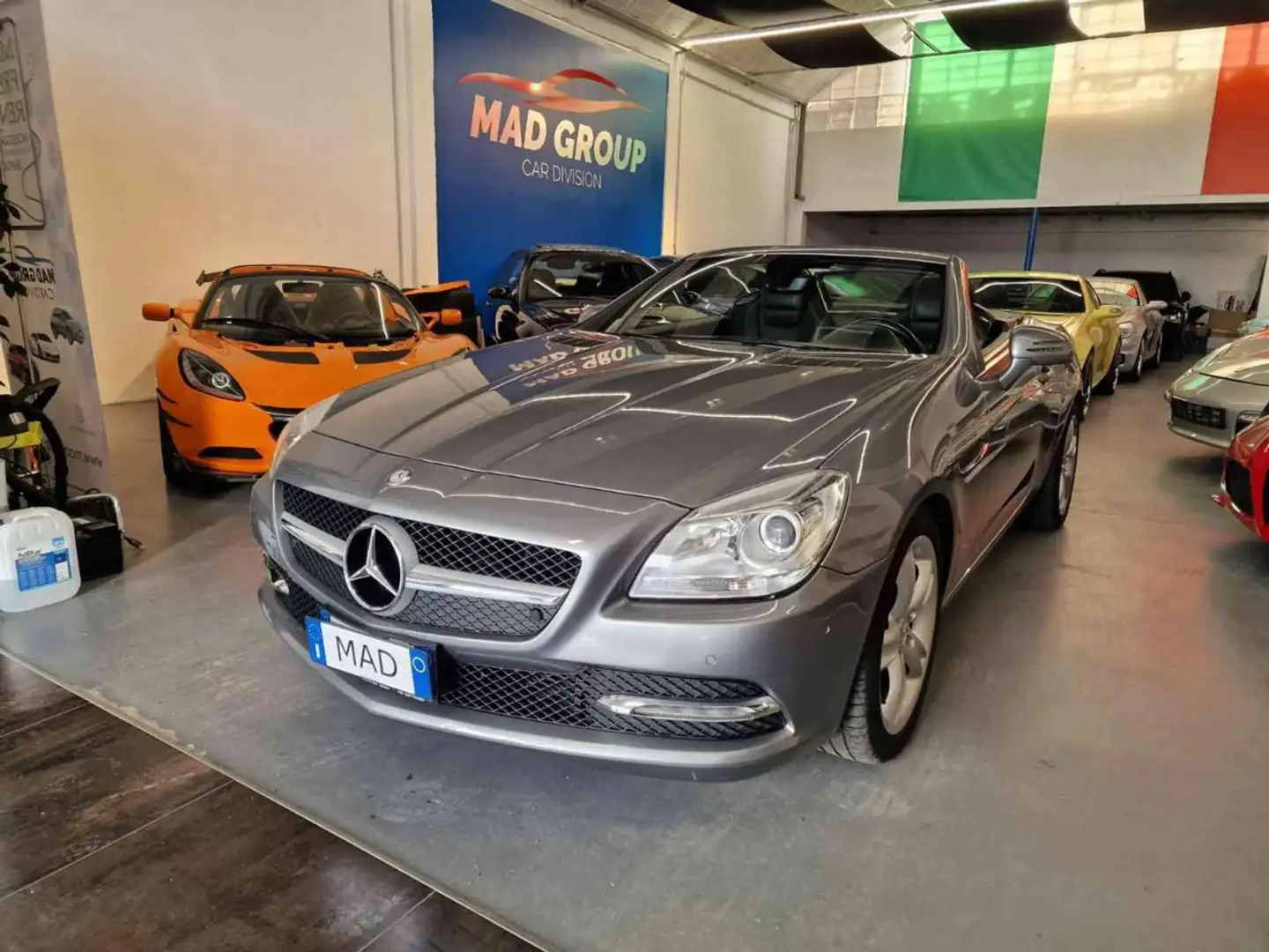 Mercedes-Benz SLK 250 CDI BlueEFFICIENCY Sport CERTIFICATA!! siva - 1