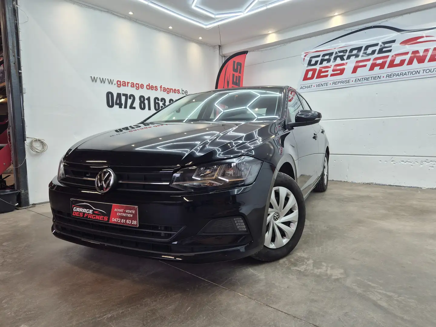 Volkswagen Polo Polo 1.6 TDi SCR Comfortline DSG Noir - 1