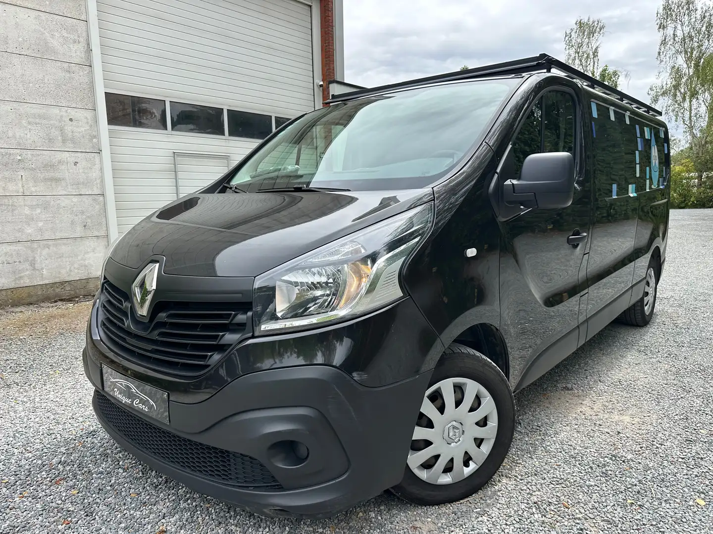 Renault Trafic Camionette 3 zit Airco Camera 2018 Noir - 1