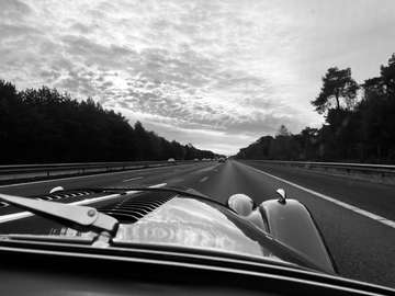 Morgan Plus Four Gun Metal Grey