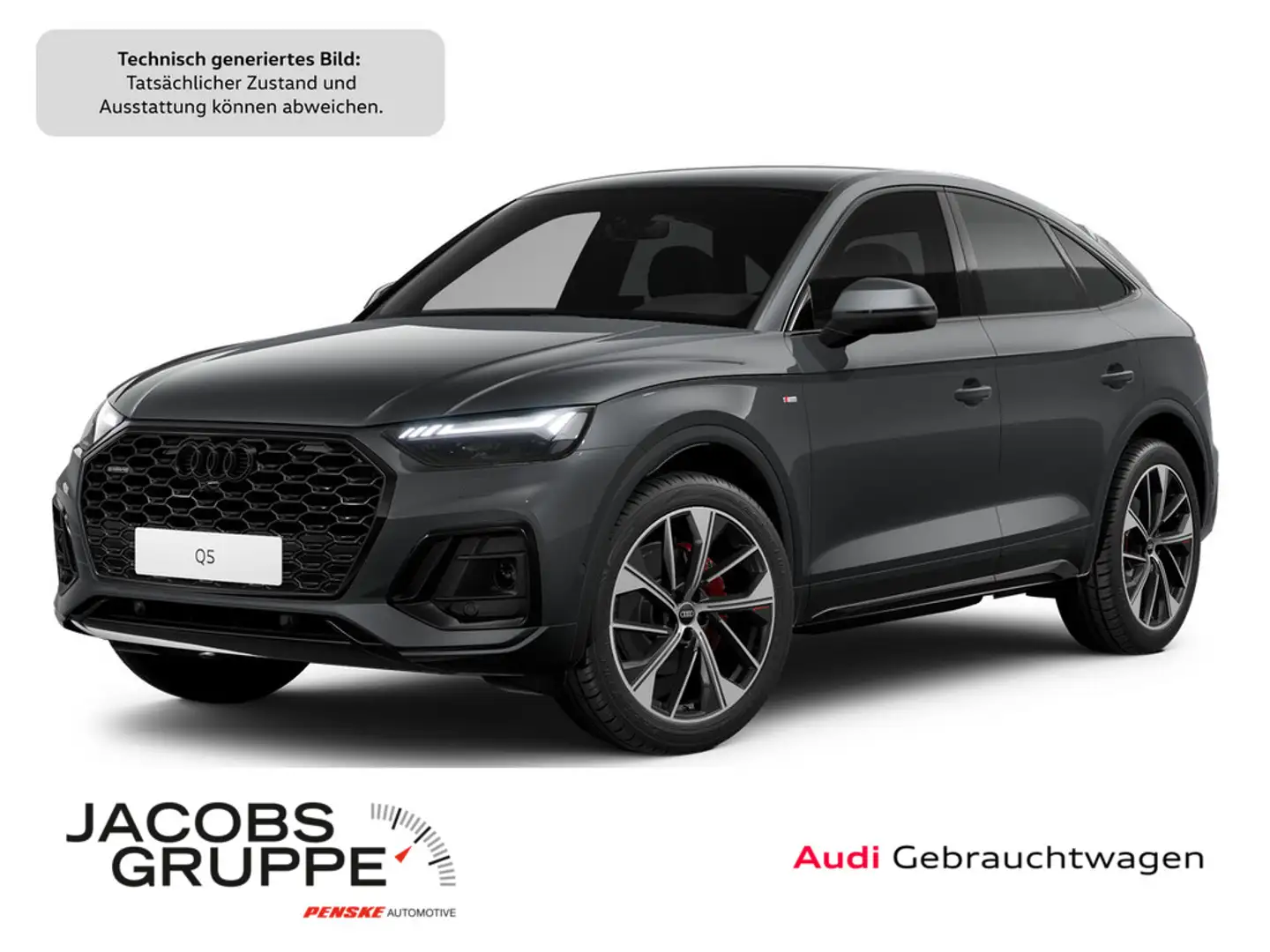 Audi Q5 Sportback 40 TDI quattro S line S tronic,N Grau - 1