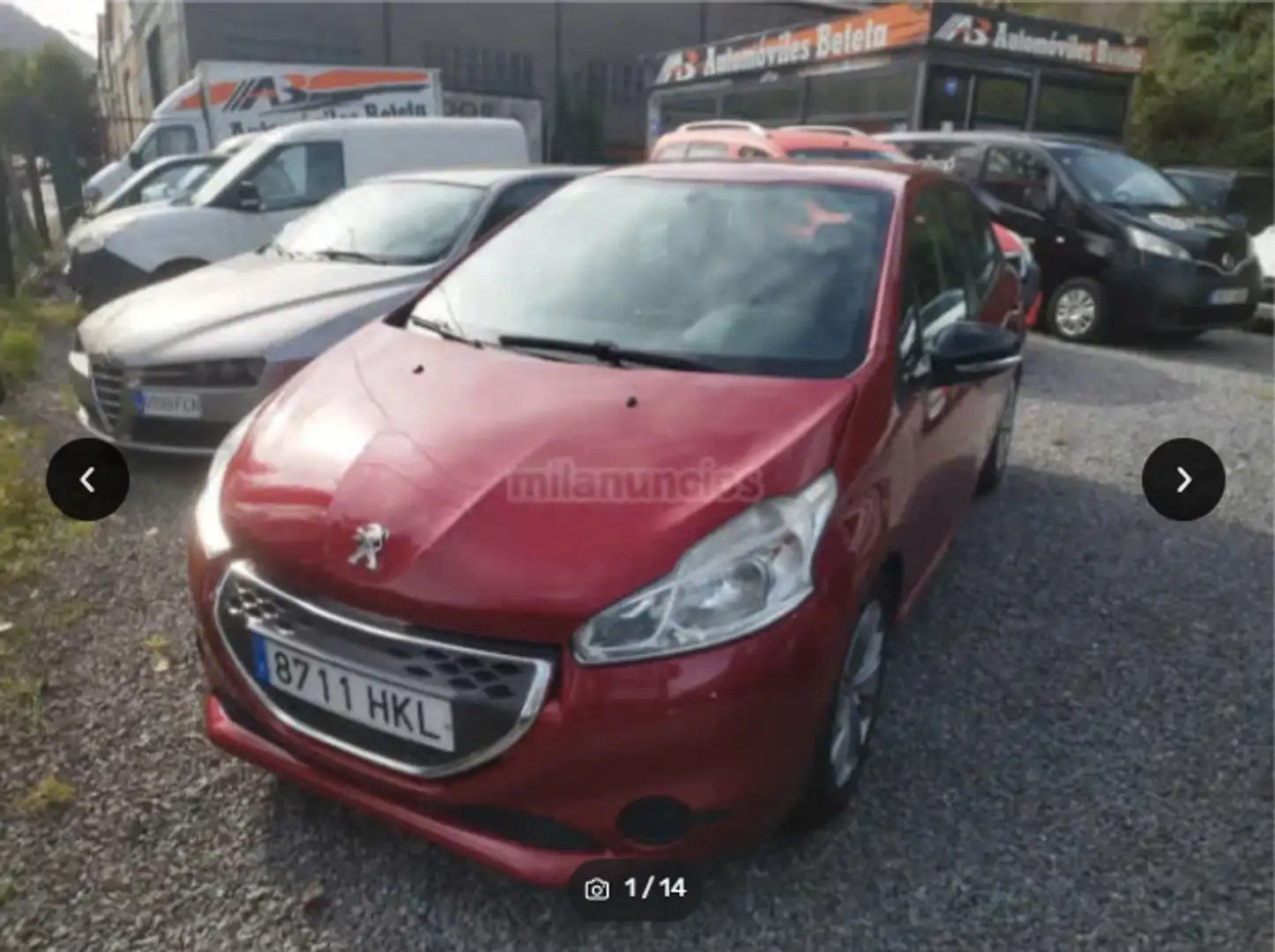 Peugeot 208 1.4e-HDi Blue Lion FAP Active CMP Burdeos - 1